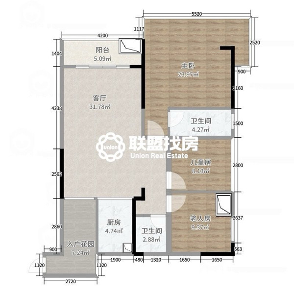 宏桂城市广场 别墅景观房 房源图片